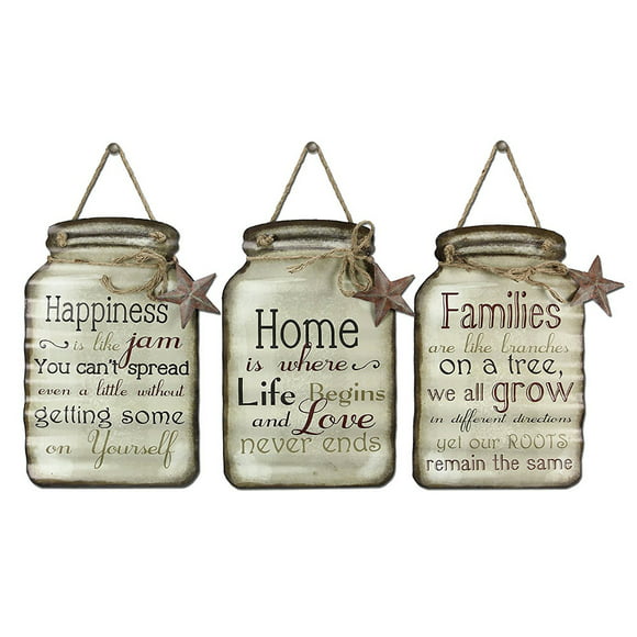 3dRose lsp_128507_1 Mason Jar On Burlap Print Brown The Best Things in Life Are Made with Love Gifts for The Cook Single Toggle Switch 